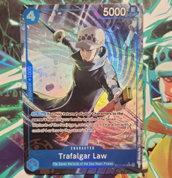 Trafalgar Law SR Alt Art Foil English ST17-002 One Piece - Image 1