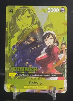 One Piece Baby 5 Winner Pack 2026 Vol.1 OP12-112 Promo NM - Image 1