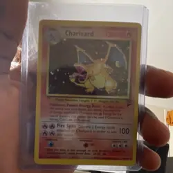 Pokemon TCG Charizard Base Set 4/102 Holo Rare English 1999 120 HP - Image 4