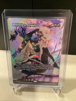 Relentless Assault (Borderless) Marvel Eternal-Legal Foil - Image 1