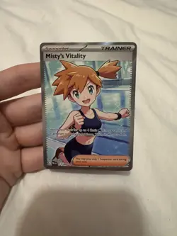 Pokemon TCG Mistys Vitality 111/084 Trainer Card Pitch Black - Image 1