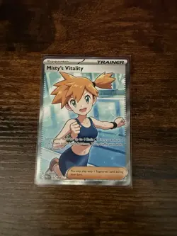 Pokemon TCG Mistys Vitality 111/084 Trainer Card Pitch Black - Image 1