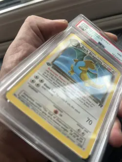 2000 POKEMON ROCKET DARK DRAGONITE 1ST EDITION NON HOLO PSA 8 - Image 3