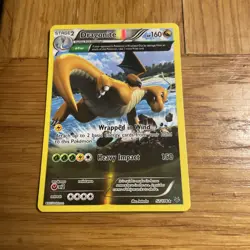 Pokemon TCG Dragonite Roaring Skies 52/108 Reverse Holo 1st Edition Holo Rare - Image 1