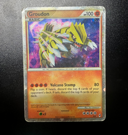 Pokemon TCG Groudon Call of Legends SL4 Holo SHINY Rare - Image 1