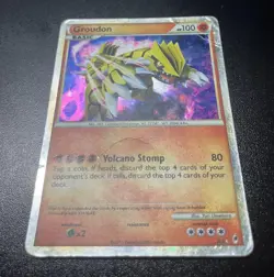 Pokemon TCG Groudon Call of Legends SL4 Holo SHINY Rare - Image 2