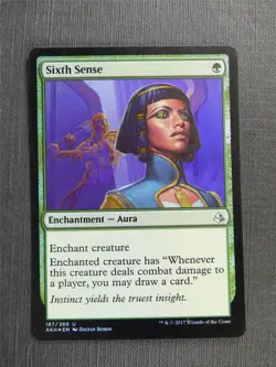 Sixth Sense Foil - Mtg Magic Cards #57A - Image 1