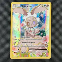 Pokemon TCG Magearna XY186 XY Black Star Promos Full Art Holo Rare Card - Image 1