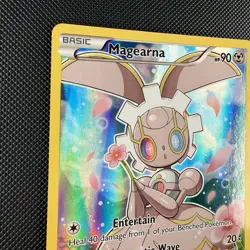 Pokemon TCG Magearna XY186 XY Black Star Promos Full Art Holo Rare Card - Image 3
