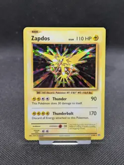 Zapdos 42/108 Evolutions 2016 Holo Pokemon Card LP EXCELLENT - Image 1