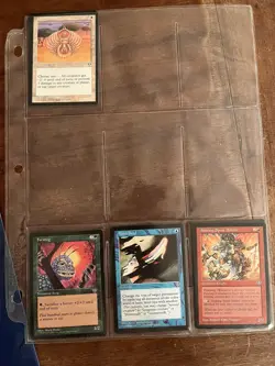 Vintage Magic The Gathering Card Lot: Ice Age, Homelands, Mirage, Fallen Empires - Image 2