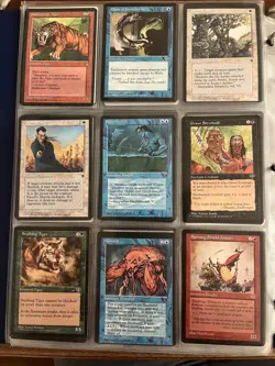 Vintage Magic The Gathering Card Lot: Ice Age, Homelands, Mirage, Fallen Empires - Image 4