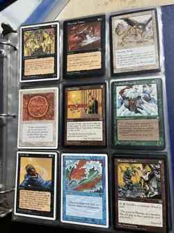 Vintage Magic The Gathering Card Lot: Ice Age, Homelands, Mirage, Fallen Empires - Image 5