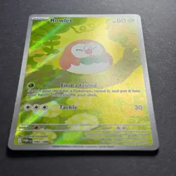 Rowlet 090/088 Holo Illustration Rare Perfect Order Pokemon Card TCG NM - Image 2