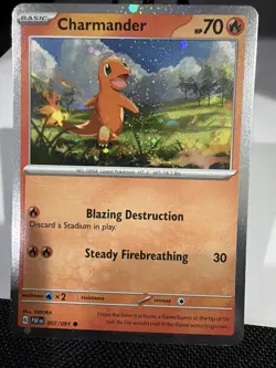 Charmander - (Cosmos Holo) 007/091 Miscellaneous Cards & Products Holo - Image 1