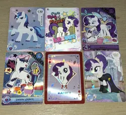 Hasbro KAYOU Rarity Shining Armor 6 Card Lot My Little Pony CCG LSR UR + ENGLISH - Image 5