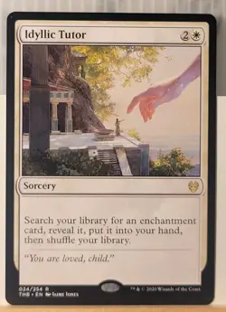 Mtg IDYLLIC TUTOR NM Theros Beyond Death 024/254 -Argo- - Image 1