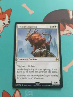 MTG Magic the Gathering - Felidar Sovereign - Battle for Zendikar - Image 1