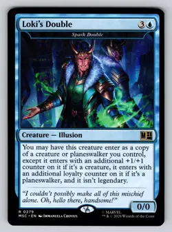 Loki's Double - Spark Double 279 Commander: Magic: The Gathering NM - Image 1