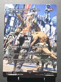 MTG 0038 VAAN, ASPIRING SKY PIRATE Full Art Final Fantasy⚔NM/MT - Image 1