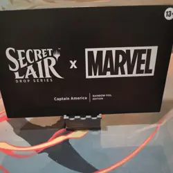 FOIL Captain America Secret Lair Magic the Gathering MTG FULL SET New Marvel MCU - Image 5
