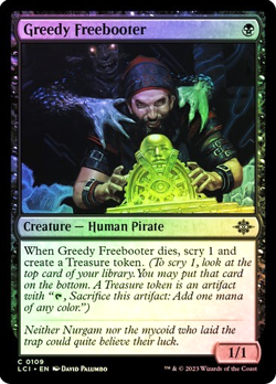 MTG - Greedy Freebooter - Foil - LCI - Magic the Gathering - Image 1