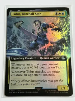 Tidus Blitzball Star 512 MTG Final Fantasy 2025 Mint - 9.0 + Borderless Foil - Image 2