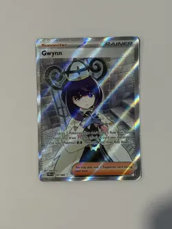 Gwynn 109/084 Full Art Ultra Rare Trainer Pokemon TCG Pitch Black ME05 - Image 1