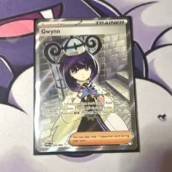 Pokemon TCG Gwynn 109/084 Ultra Rare – Pitch Black – Pack Fresh – Near Mint - Image 1