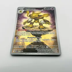 Alakazam MEP009 - Mega Evolution Promo Pokemon Card - NM - Image 2
