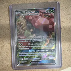 Pokemon Vileplume GX Full Art Holo Ultra Rare 211/236 Cosmic Eclipse Eng 2019 - Image 1