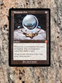 Mesmeric Orb MTG The Brothers' War: Retro Frame Artifacts - Image 1