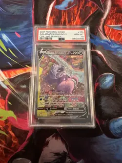 2021 Pokemon SWSH Chilling Reign Galarian Slowking V Alternate Art PSA 10 - Image 1