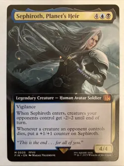 Sephiroth, Planet's Heir - FIN #505 | NORMAL | NM | MTG | EXTENDED ART - Image 1