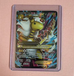 M Ampharos EX 88/98 Ultra Rare Holo Full Art 2015 - Image 1