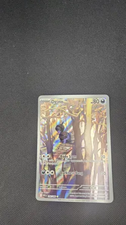 The Pokemon Company Pokemon TCG Deino 146/086 SV White Flare IR Holo 80 HP - Image 1