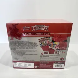 Sealed Battle Styles Elite Trainer Box ETB - Sword & Shield - Pokemon TCG - Image 2