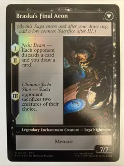 Jecht, Reluctant Guardian (Extended Art FOIL) MtG:Final Fantasy 0448 R - Image 2
