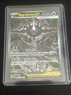 Mega Darkrai ex 116/084 Pitch Black Special Illustration Rare Pokemon English - Image 1