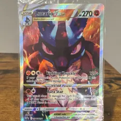 Pokemon TCG Lucario VSTAR SWSH291 Promo SEALED - Image 2