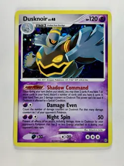 Dusknoir 2008 Pokemon Stormfront Holo Rare #1/100 * Light Play - Image 1