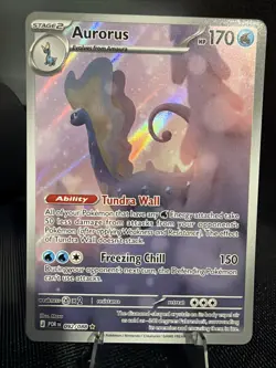 Pokemon TCG Aurorus Illustration Rare - 092/088 - ME03: Perfect Order NM - Image 1