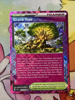 👑Pokemon - Grand Tree - 136/142 - Ace Spec - Rare - Stellar Crown - NM👑 - Image 1