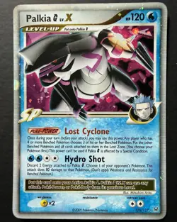 Pokemon TCG Palkia G LV.X Platinum Ultra Rare Holo 125/127 2009 EN HP 120 - Image 1