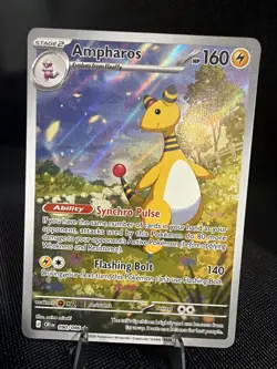 Ampharos 090/086 Illustration Rare Pokemon TCG: Chaos Rising - English - Image 1