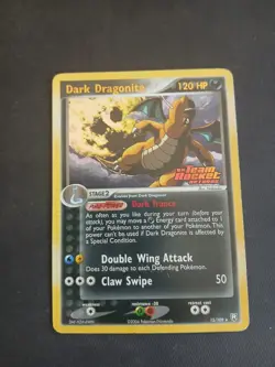 Pokemon Dark Dragonite 15 / 109 TRR EX Team Rocket Return Holo Stamped ENG - Image 1