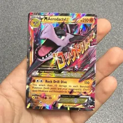 M Aerodactyl EX 59/106 XY Holo Ultra Rare Pokemon TCG 2016 English 210 HP - Image 1