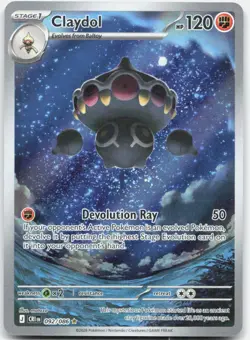 Claydol 092/086 Holo Illustration Rare Chaos Rising Pokemon Near Mint - Image 1