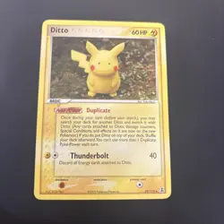 Ditto (Pikachu) 39/113 - Pokemon Delta Species 2005 Pokemon TCG - 39/113 LP - Image 1