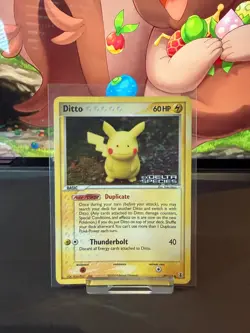 Ditto (Pikachu) - 39/113 - EX Delta Species Stamped Holo - Pokemon TCG MP Card - Image 1